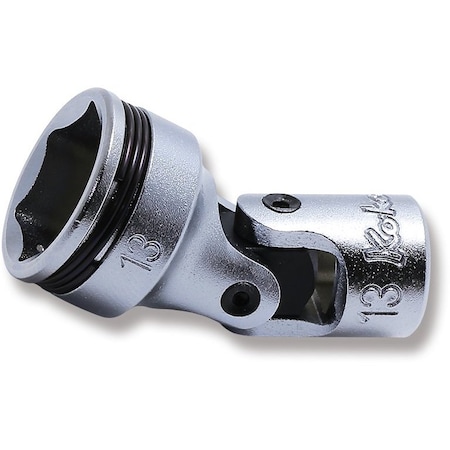 Ko-Ken Universal Socket 13mm Nut Grip 35mm 1/4 Sq. Drive 2441M-13